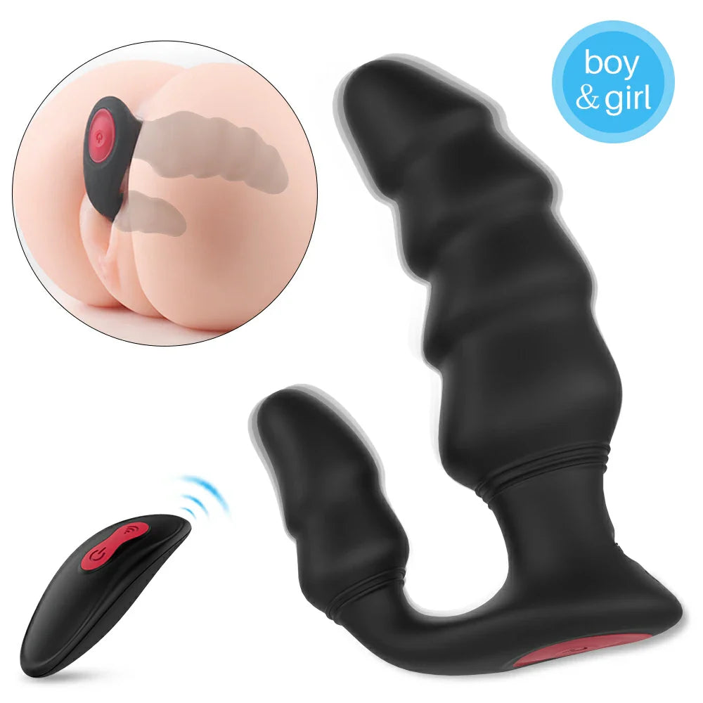 WDQIAL 9 Vibrating Bamboo Shoots Prostate Massager