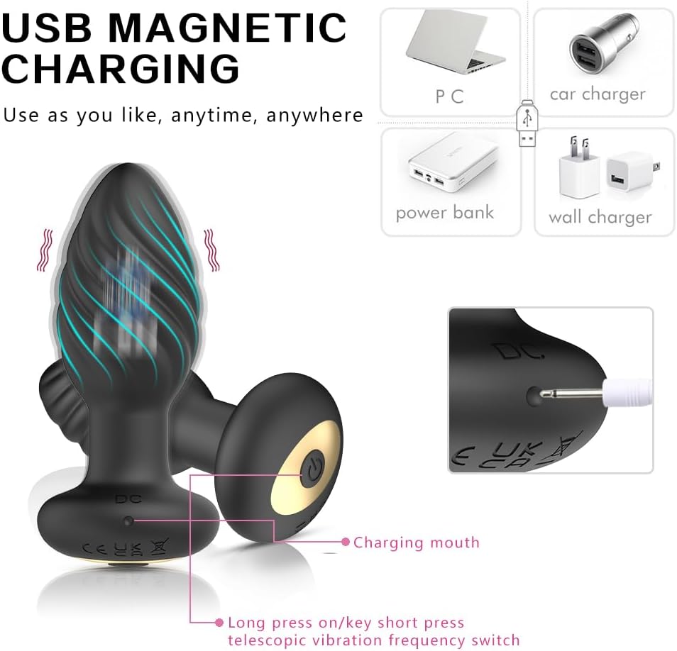 ALOTUS Vibrating Butt Plug