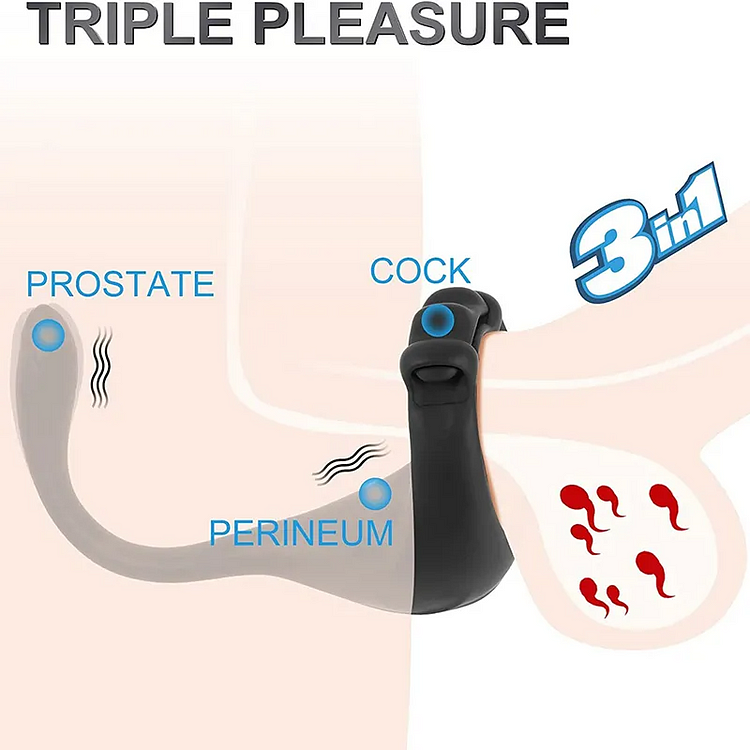 DUOHA 10 Vibrating Prostate Massager