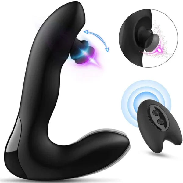 OMOZ Prostate Massager with Massaging Pearls