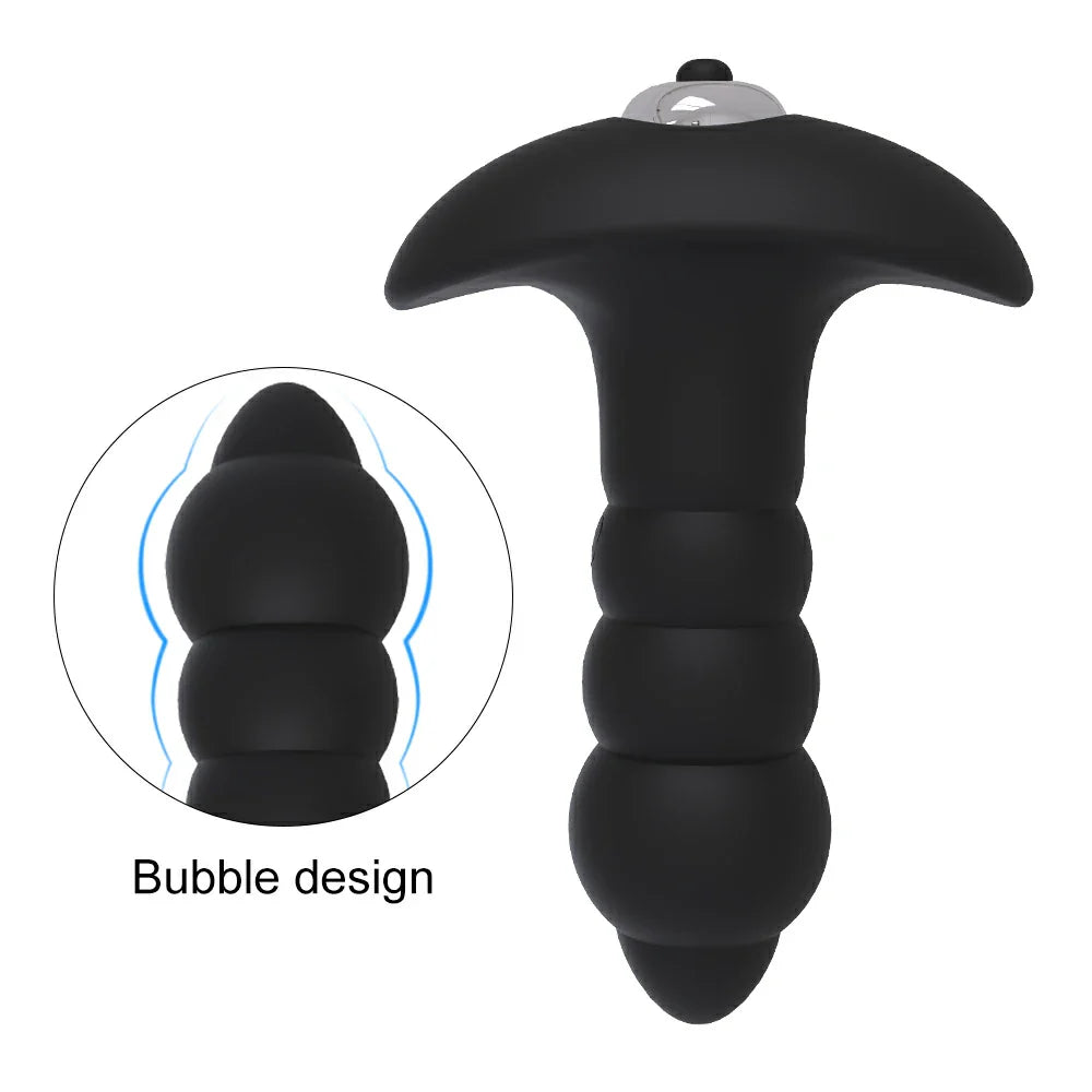 BUDENE: Soft and Detachable Vibrating Butt Plug for Beginners