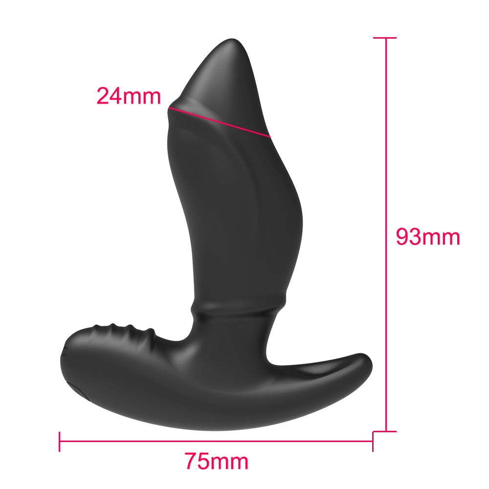 ZAXIR Rolling Beads Vibrator Butt Plug