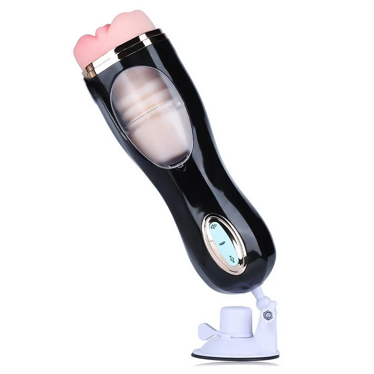 VRU - Handsfree Lifelike Thrusting Vibrating Masturbator